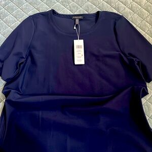 Eileen Fisher Washable Stretch Crepe Dress